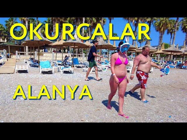 ALANYA OKURCALAR Beach walking #Turkey #antalya #okurcalar #alanya