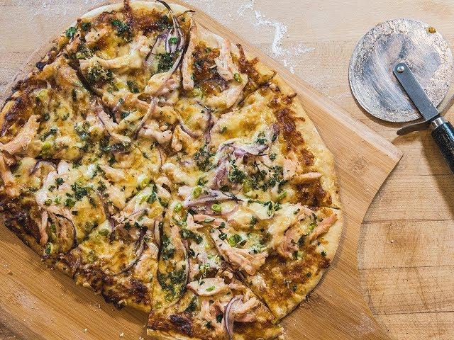 BBQ Chicken Pizza Recipe - Traeger Grills