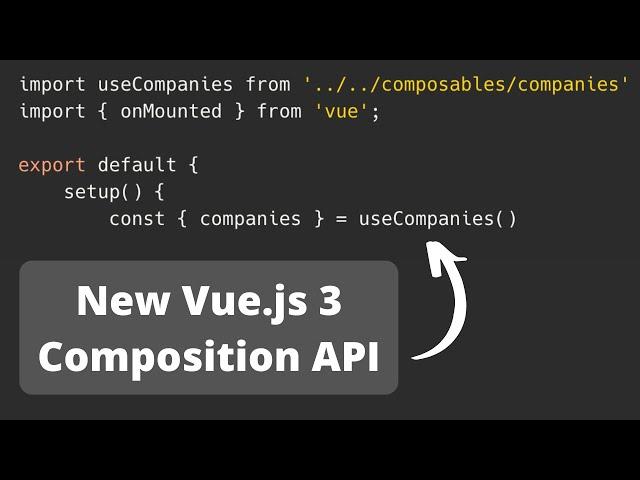 Live-Coding: Laravel CRUD + Vue.js 3 Composition API