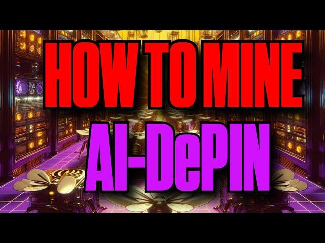 How to Mine AI-DePIN | AIDP Windows and HiveOS