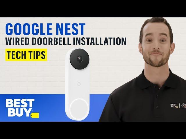 How to Install the Google Nest Wired Doorbell - Tech Tips from Best Buy