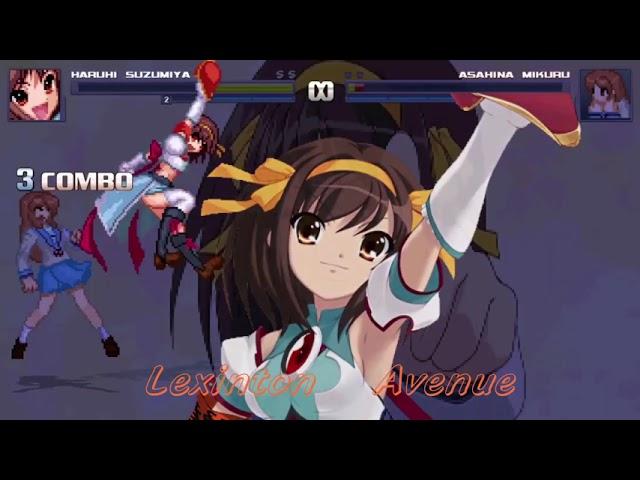 [M.U.G.E.N] Haruhi Suzumiya(Me) V.S. Mikuru Asahina