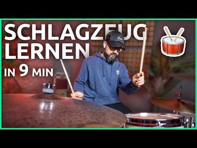 Schlagzeug lernen in 9 Minuten!  Dein Einsteiger-Crashkurs