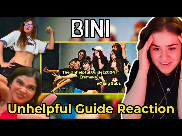 BINI UNHELPFUL (HELPFUL) GUIDE REACTION | THEY ARE SO FUNNY.