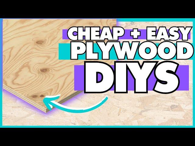 Grab cheap plywood to make these Wood decor DIYs PLUS Reviewing the NEW Glowforge Aura Craft Laser