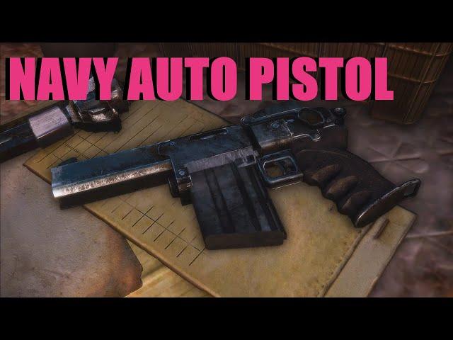 Fallout 4 Mod Review - Navy Auto Pistol