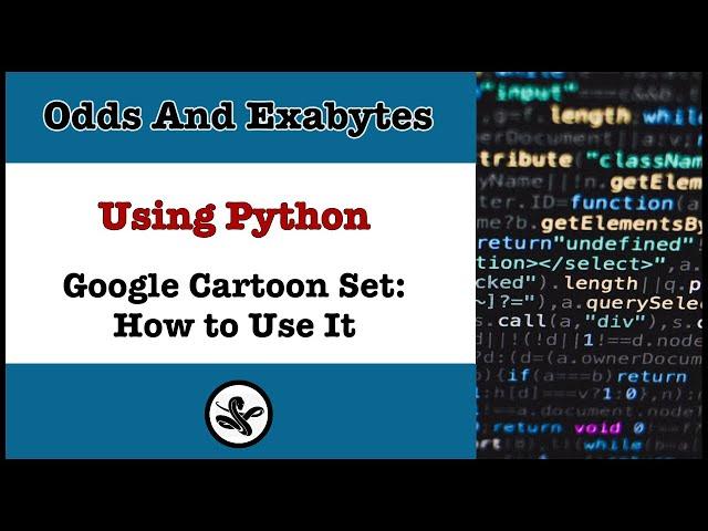 Using Python: Google Cartoon Portraits: How to select the ones you love