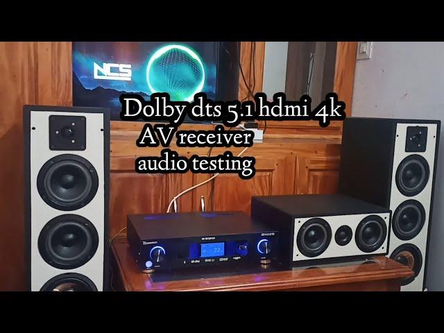 5.1Hdmi 4k Dolby dts Av receiver audio testing