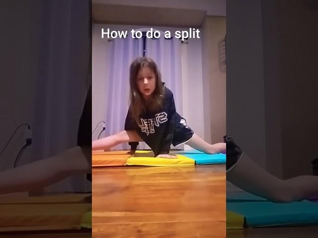 how to do a split