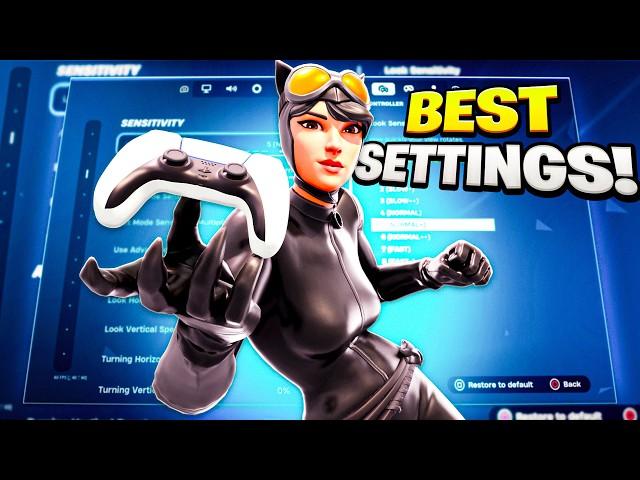 The BEST Fortnite CONTROLLER SETTINGS For Chapter 5 Season 3!(AIMBOT!)