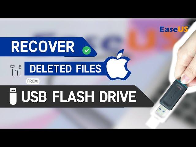 How to Recover Deleted Files from USB Flash Drive Mac - 3 Tested Ways