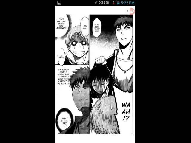 Anime Manga- kuruko basketball part 1