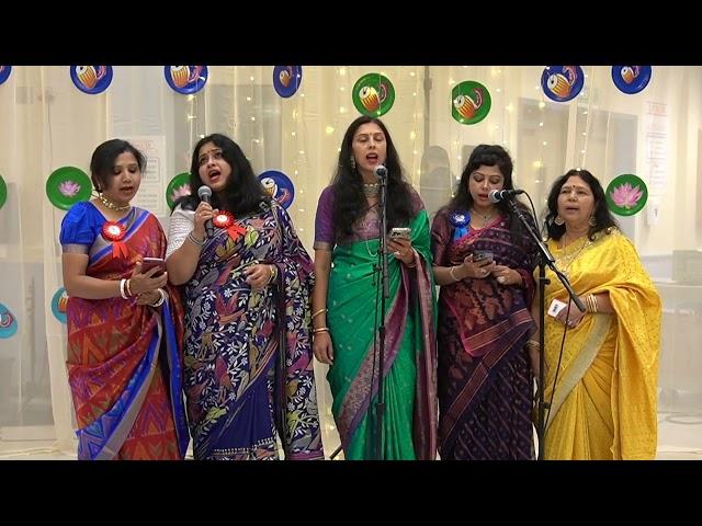 [2023][MoitriSeattle][Cultural] : Song - Jagorone Jay Bibhabori - By Moitri Ladies