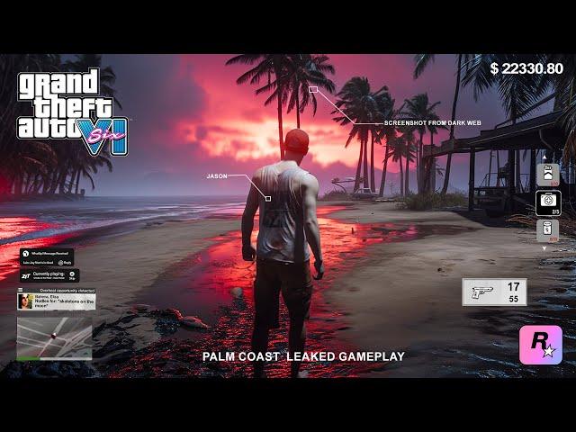 GTA 6 : Palm Coast LEAKS Looks so Beautiful....