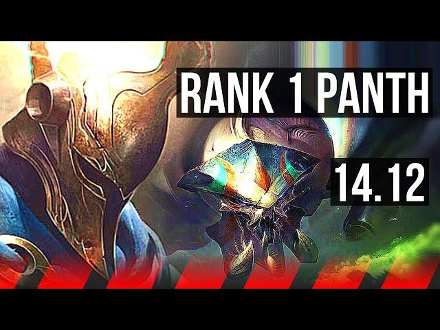 PANTHEON vs SKARNER (TOP) | Rank 1 Panth, Rank 8, 8/2/7 | BR Challenger | 14.12