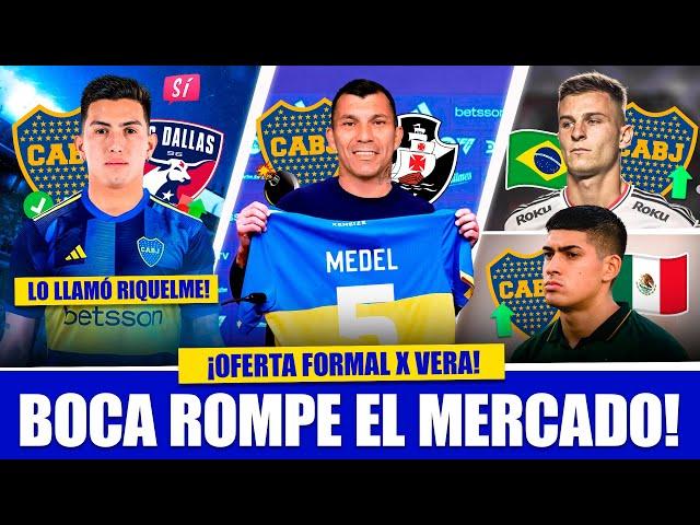  BOCA CERRÓ al 1ER REFUERZO del MERCADO! ► Boca Juniors AVANZÓ x un REFUERZO CRACK! ► OFERTA x VERA