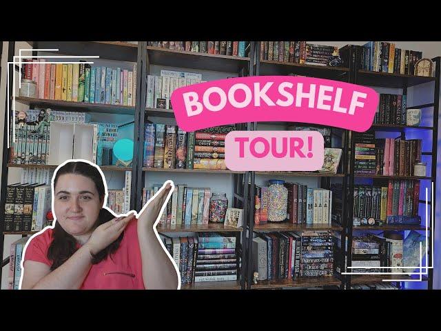 UPDATED BOOKSHELF TOUR!!