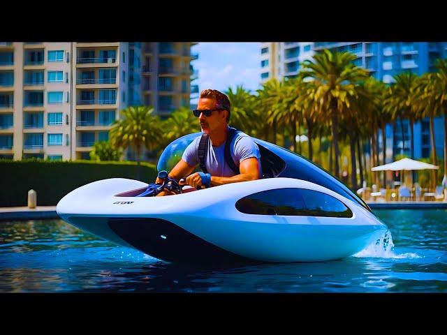  15 Amazing Water Vehicles Will Blow Your Mind!  Don't Miss Out!