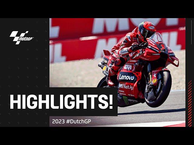 MotoGP™ Race Highlights | 2023 #DutchGP