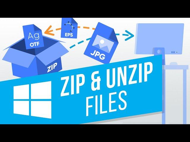 How to Zip Files and Folders on Windows 10 | Open Zip Files in Windows 10 without WinZip