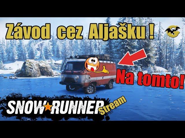 Závod cez Aljašku part.2 - SnowRunner Multiplayer SK-CZ