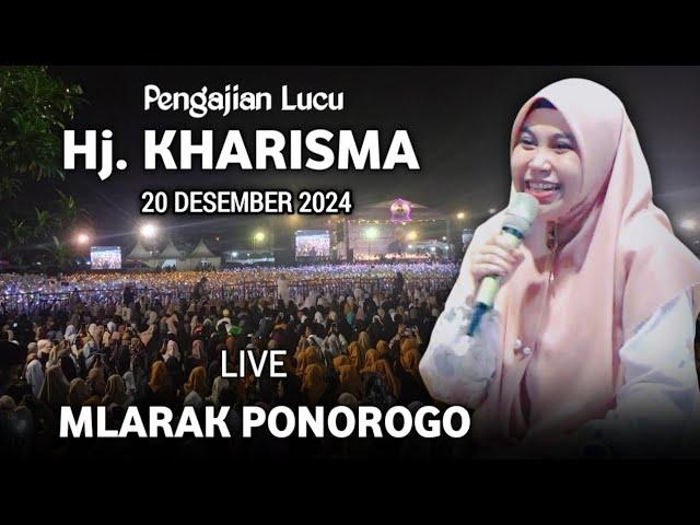  LIVE PENGAJIAN LUCU || Hj. KHARISMA YOGI NOVIANA TERBARU 20 DES 2024 || DI SMKN 1 MLARAK PONOROGO