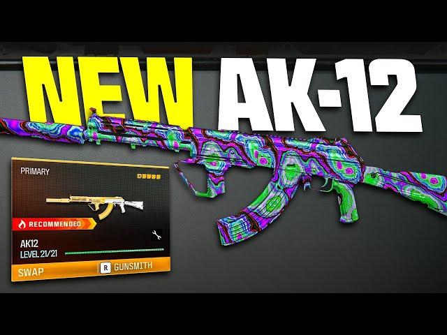 * NEW * #1 AK-12 build is BROKEN in WARZONE 3!  (Best Kastov 762 Class Setup) - MW3