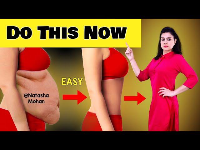 Easy Exercises To Lose Belly Fat At Home For Beginners | Best Belly Fat Home Workout
