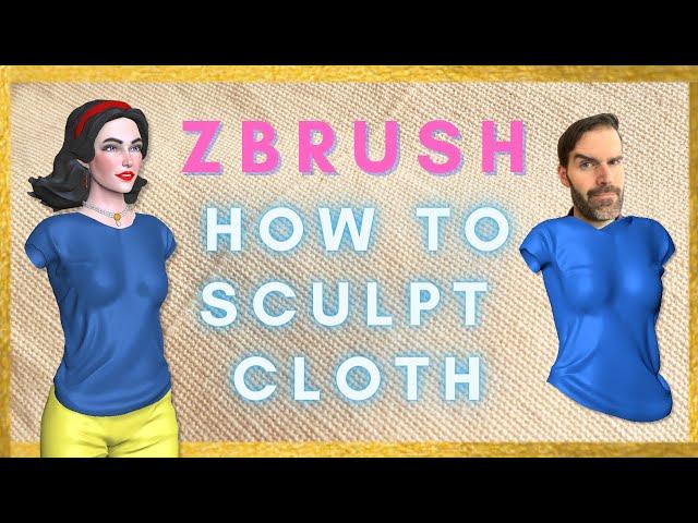 Zbrush Cloth - Zbrush Clothing Tutorial