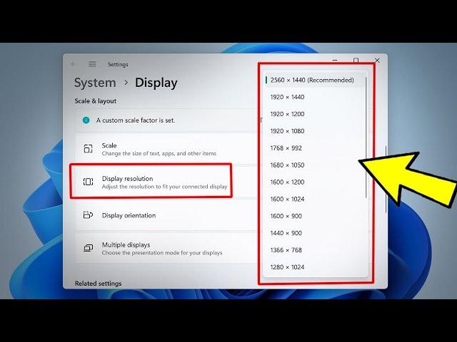 How To Get More Display Resolution Options in Windows 11 / 10 - Fix Screen resolution limited 