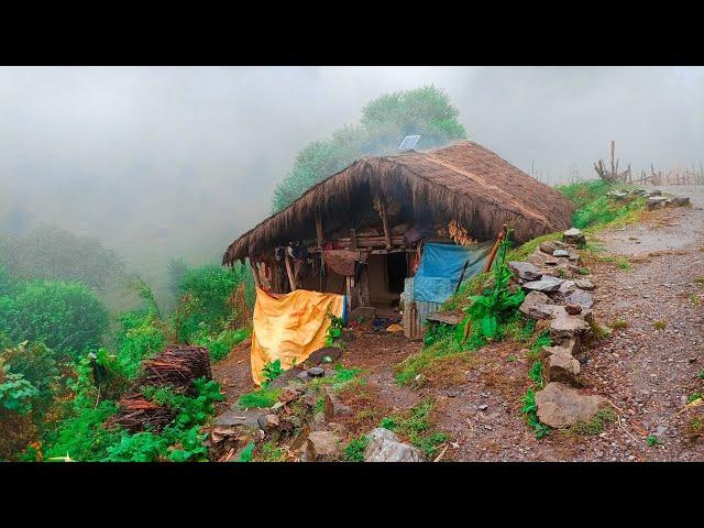 Very Relaxing Nepali Mountain Village life || Best Coplication Video of Rainy season️|| Nepal ||