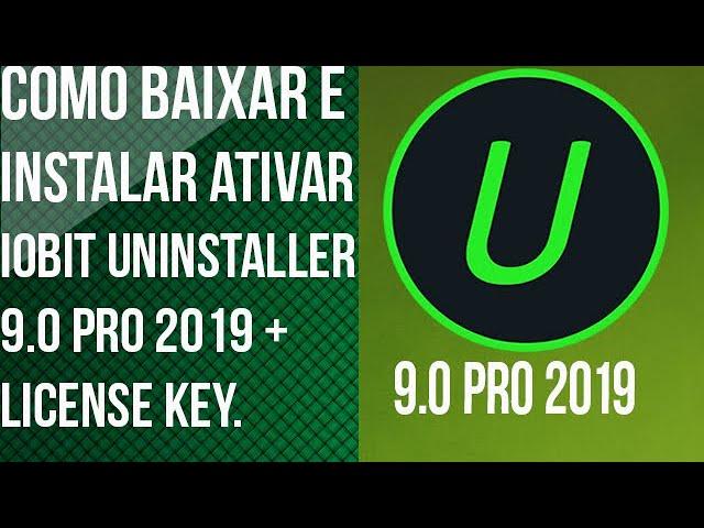 iObit Uninstaller 9.0 PRO License Keys | PT-BR 2019