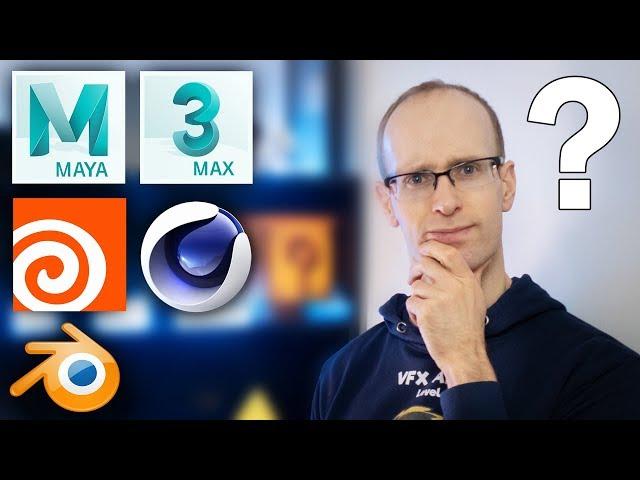 What is the BEST 3D Software? Maya vs 3dsMax vs Cinema 4D vs Houdini vs Blender