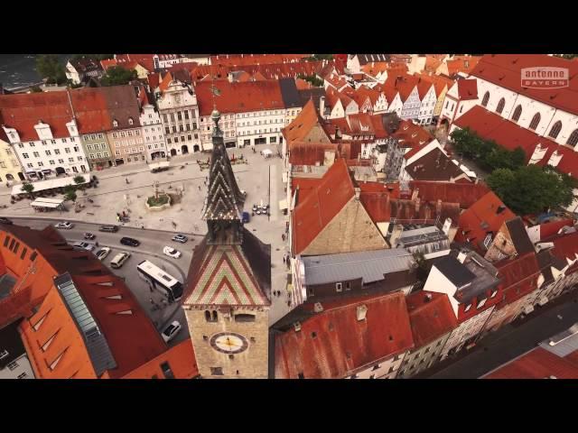 Landsberg am Lech von oben - ANTENNE BAYERN "Bayern von oben"