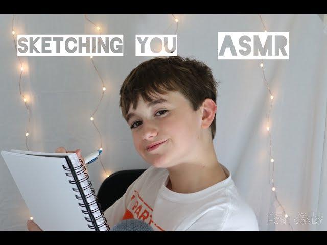 asmr sketching you roleplay writhing sounds!