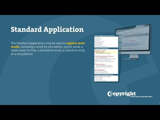 Standard Application: Tutorial (2018)