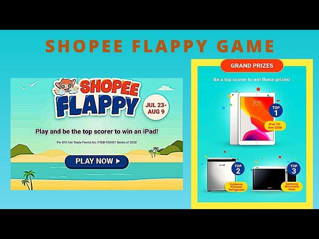 SHOPEE FLAPPY GAME | TUTORIAL CLEO