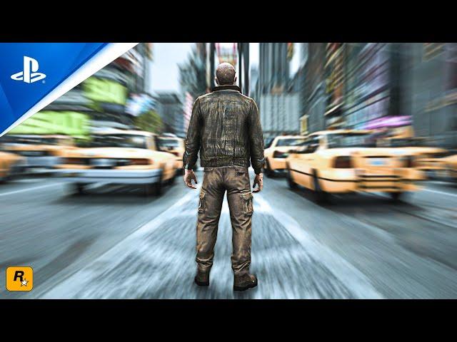 GTA IV: 2025 — REMASTERED Unreal Engine 5 - Liberty City Preservation Project - Gameplay [GTA5-MODS]