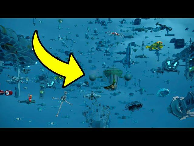 LANDO'S FLEET ARRIVES FOR THE BATTLE OF EXEGOL! - LEGO Star Wars The Skywalker Saga