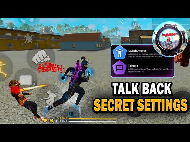 God Level Mobile Settings | Auto Headshot Setting | Free Fire Talk Back Setting | Headshot Setting