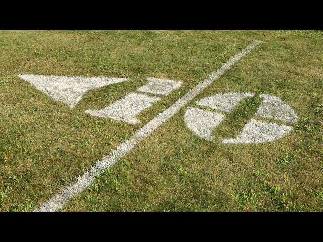 Football Field Marking Kit from Stencilease.com