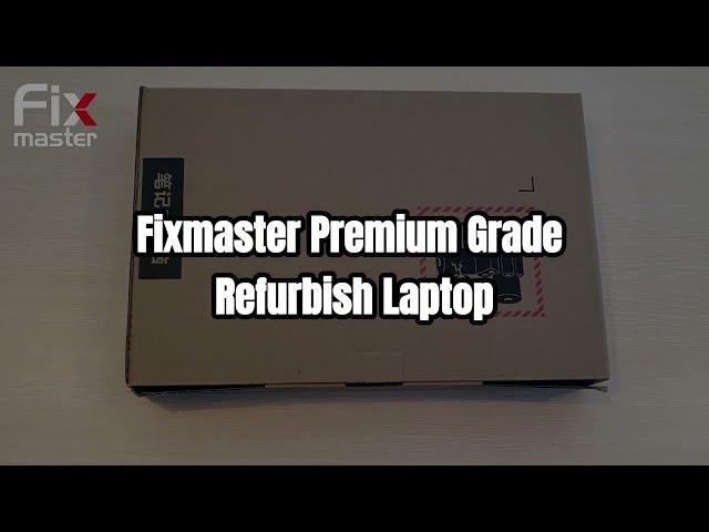 Fixmaster Premium Refurbished Pc Laptop Unboxing