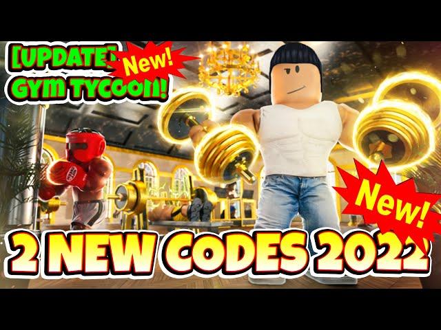 2022 CODES Roblox gym tycoon, FREE energy, FREE Pets, FREE Gems, GYM TYCOON, secret codes, new code