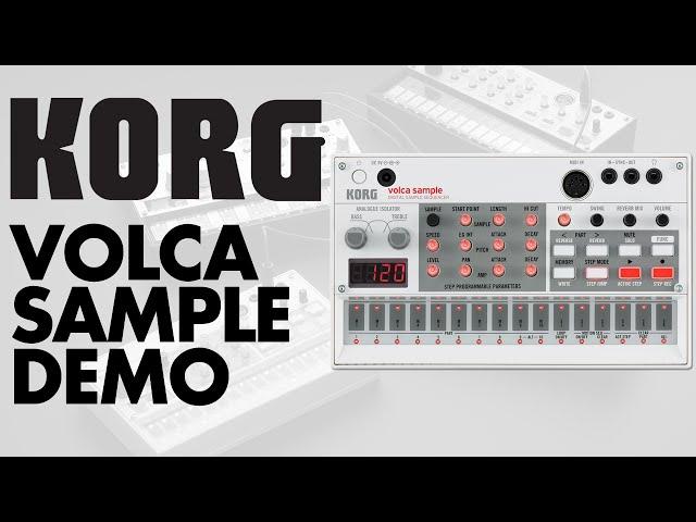 Korg Volca Sample Demo at GAK