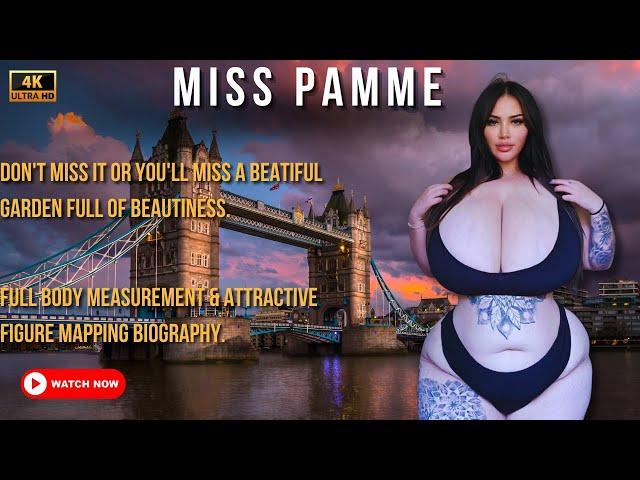 miss pamme  Australian plus size curvy models fashion & hottest tiktok 2024