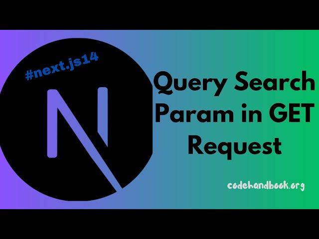 How to Query Parameters in Next.js API GET Request | Next.js 14 | REST API