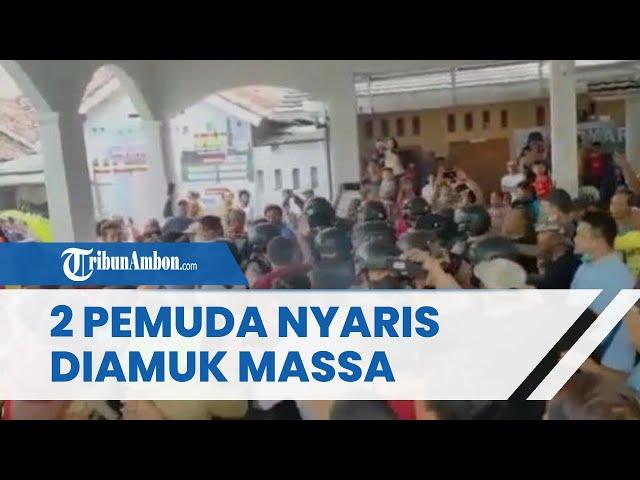 Diduga Maling Motor, Dua Pemuda di Majalengka Nyaris Diamuk Massa, Videonya Viral di Medsos