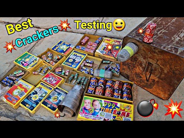 Crackers Testing video | Bullet Bomb Crackers Testing 2022| Bidi Bomb Diwali Crackers Testing 2022