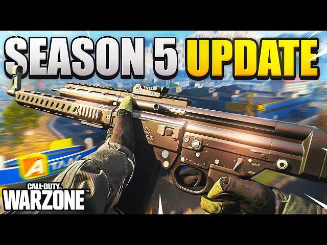 Warzone Season 5 Update Patch Notes: STG 44 Returns, New SMG, Buffs, Nerfs, and more!
