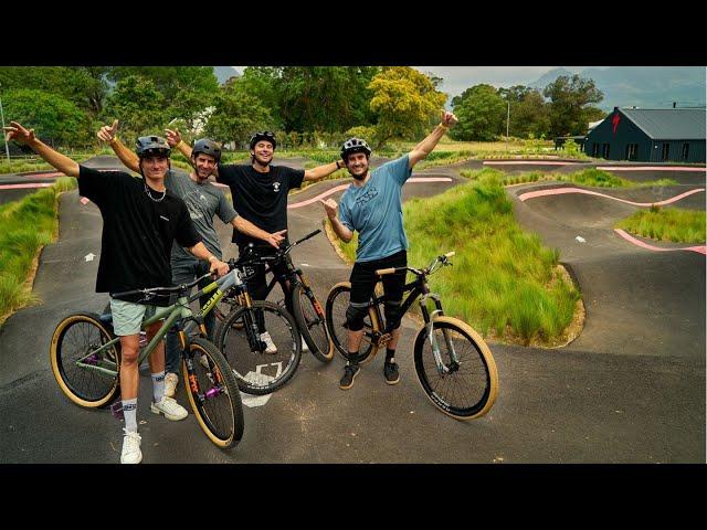 PUMPTRACK CHALLENGES with World Cup Downhill Racers in Stellenbosch!